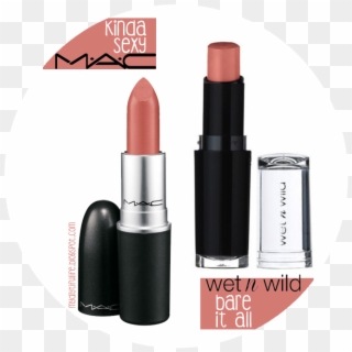 Essence Wetnwild Dupes Of Mac Lipsticks - Mac Lipstick Clipart