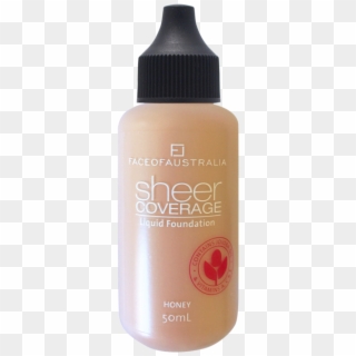 Honey Sheer Coverage Foundation - Cosmetics Clipart