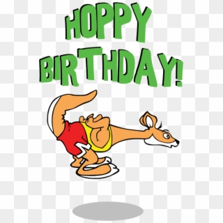 Kangaroo Happy Birthday - Happy Birthday Kangaroo Gif Clipart
