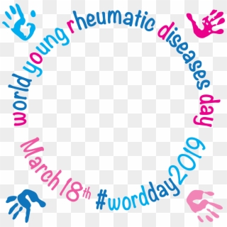 Red Anchor Clip Art 2019 Transparent Banner - World Rheumatic Diseases Day - Png Download