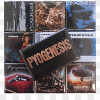 Pyogenesis Fridge Magnet Set 'discography' - Album Cover Clipart