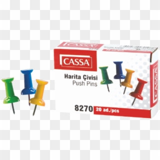 Cassa Push Pins Rgs Supplies Malta, Stationery Consumables - Коркова Дъска За Снимки Clipart