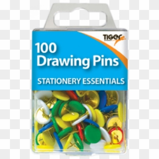 Pins Drawing Plastic - 100 Paper Clips - Png Download