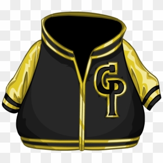 Gold Letterman Jacket Clothing Icon Id - Club Penguin Clothing Clipart