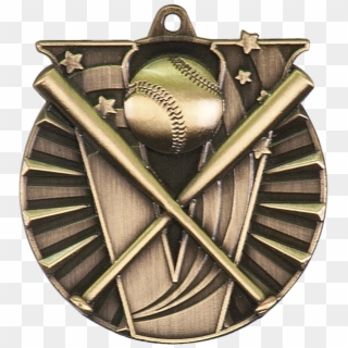 Picture Of Baseball/softball Victory Medal - Baseball Medal Clipart
