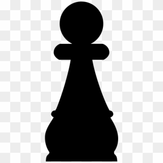 Pawn Chess Piece Silhouette Clipart