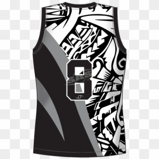 Your Designs Loading - Tribal Rugby Jersey Design Clipart