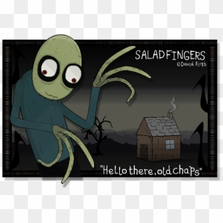 Inquirer Of Rusty Spoons - Salad Fingers Art Clipart
