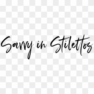 Savvy In Stilettos - Calligraphy Clipart