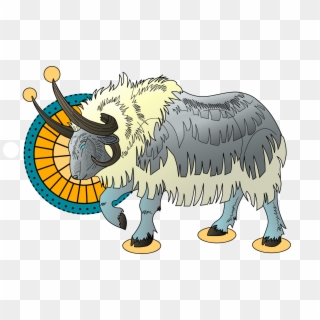 Cropped Vector Ox 2000×1200 1 - Yak Clipart