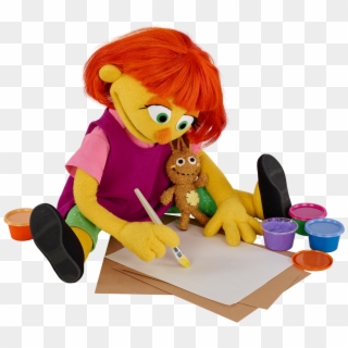 10 31 Sesame Street Julia Sesame Workshop - Julia Sesame Street Autistic Muppet Clipart