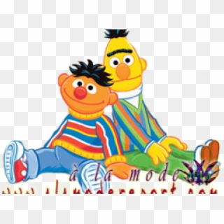 Ernie And Bert Cartoon Clipart