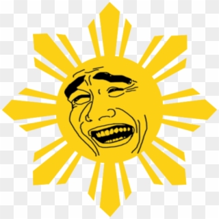 Yao Ming Face / Bitch Please - Vector Philippine Sun Png Clipart