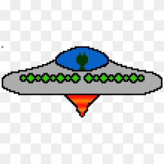 Pixel Ufo Png , Png Download - Graphic Design Clipart