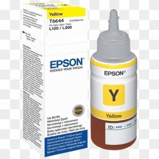 Epson T664400 Yellow Ink - Epson L365 Ink Refill Clipart
