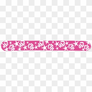 5070941 Pink Stars Bracelet - Stencil Clipart