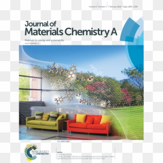 Dye Sensitized Solar Cell Research Conducted By National - Journal Of Material Chemistry C Cover Clipart