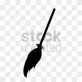Broom Vector Harry Potter - Witch Broom Vector Clipart