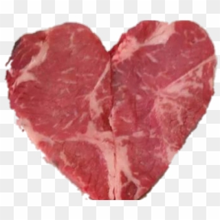 Heart Shaped Meat Clipart