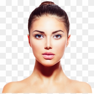 Girl - Front Face View Model Clipart