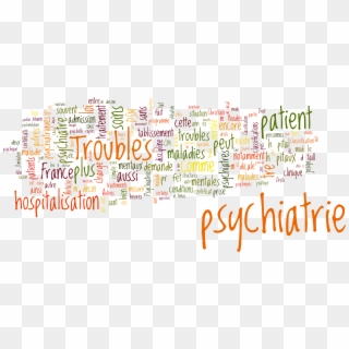 Psychiatry Fr Nuage De Mots Clés - Index Term Clipart