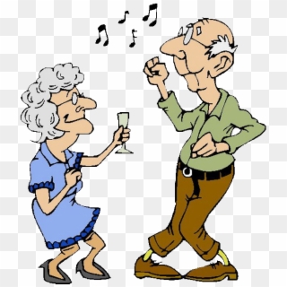 Birthday Old Couples - Old Married Couple Cartoon Clipart