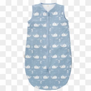Slaapzak Gevoerd Whale Blue Fog - Sweater Vest Clipart