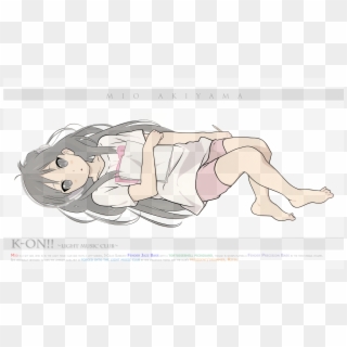 View Mio Laying Down , - Cartoon Clipart