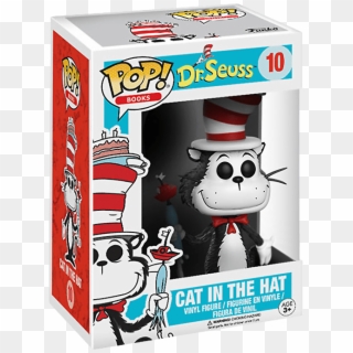 Funko Pop Books Dr Seuss Cat In The Hat Umbrella Cake - Box Lunch Cat In The Hat Funko Clipart