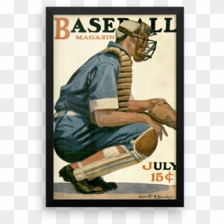 Baseball Mag April - Poster Clipart