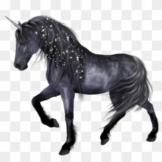Black Horse Png - Mythical Creature Horse Kelpie Clipart