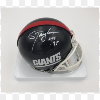Lawrence Taylor Signed "hof '99" Giants Mini - Football Helmet Clipart