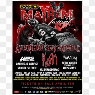 King - Rockstar Energy Drink Mayhem Fest 2014 Clipart