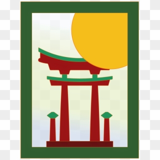 Torii Gate Vector Clipart