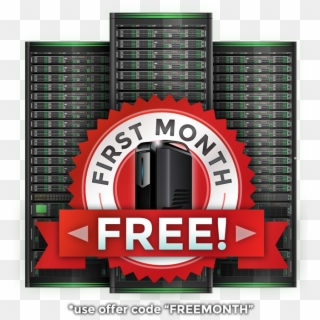1 Months Free Hosting Use Offer Code Freemonth - Graphic Design Clipart