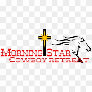 Morningstar Cowboy Retreat - Cross Clipart