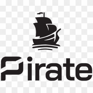 Pirate Logo Stacked Clipart
