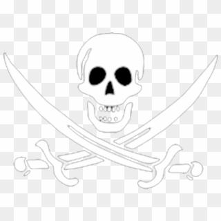 Calendar - Black Pearl Pirate Flag Clipart