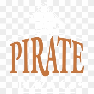 Pirate Pizza Logo - Calligraphy Clipart