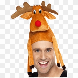 Adult Reindeer Hat - Christmas Funny Hat Clipart