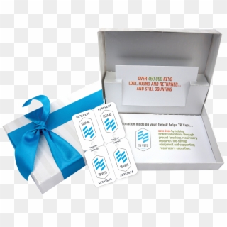 Gifting Tb Vets Key Tags - Box Clipart