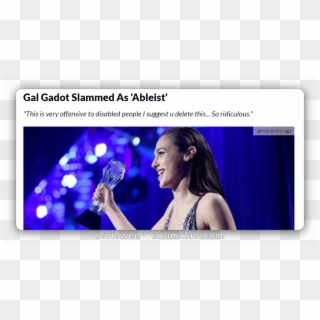 Gal Gadot Slammed As 'ableist' - 24th Annual Critics Choice Awards Clipart
