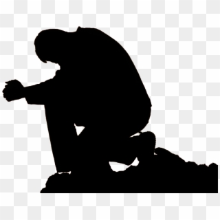 I Thank Him For Keeping Me Safe, Protecting Me From - Man Praying Clipart