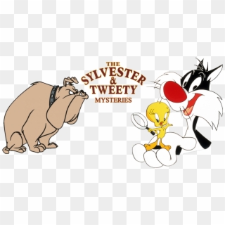 Sylvester & Tweety Mysteries Image - Tweety Bird And Sylvester The Cat Svg Clipart