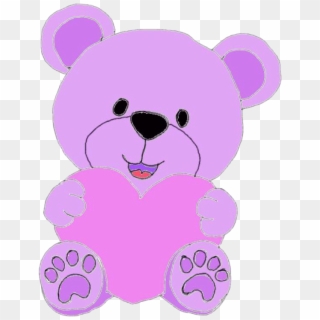 Teddy Clipart Pink - Teddy Bear - Png Download