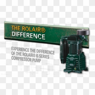 K-series Air Compressor Pumps - Signage Clipart