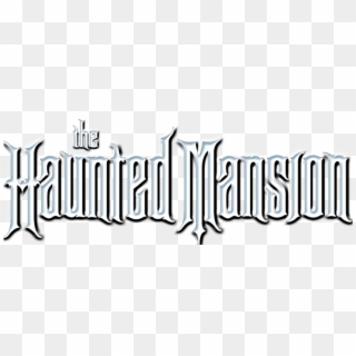 The Haunted Mansion - Calligraphy Clipart