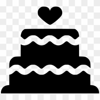 Wedding Cake Comments - Icon De Bolo Png Clipart