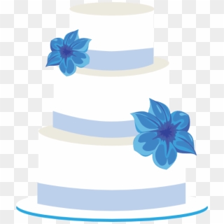 Cake No Background Clip Art At Clker - Transparent Background Wedding Cake Clipart - Png Download