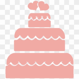 Wedding Cake Icon Png , Png Download - Icon Wedding Cake Png Clipart